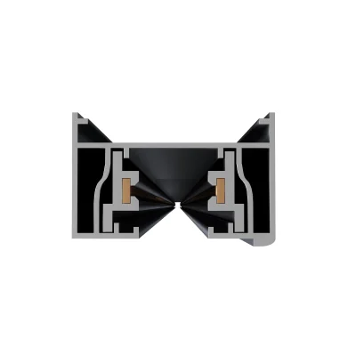 Шинопровод однофазный накладной  ST-Luce Черный Длина 2 000мм BASE_4