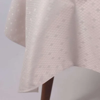 Скатерть, 145*120см,  ромбики 2690, светло-бежевый 13-0404_5