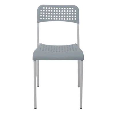 Стул JOY, серый/белый, ECONOM_8