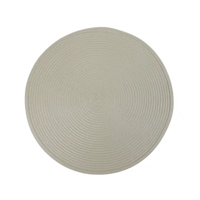 Подставка сервировочная BLISS, круглая, темно-бежевый, 38см фотография