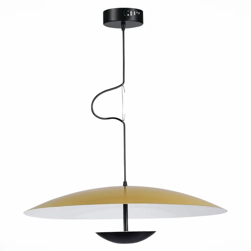 Светильник подвесной ST-Luce Золотистый,Черный/Золотистый LED 1*40W 3000K АРМОНИКО_preview_2