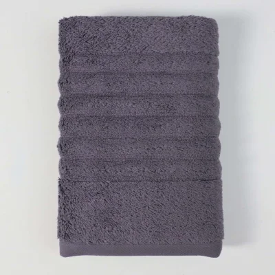 Полотенце махровое ZEROTWIST, 70*140см, темно-серый, Е2022-296_2