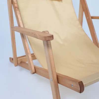 Кресло-шезлонг с подлокотниками DYATEL сиденье из ткани сосна (цвет дуб)_8