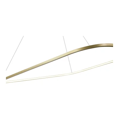 Светильник подвесной ST-Luce Золотистый/Белый LED 1*47W 4000K Подвесные светильники_3