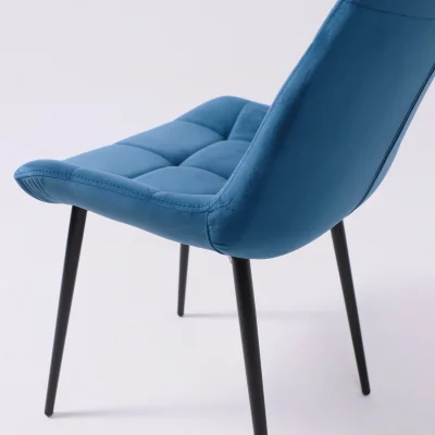 Стул AV 405, синий бархат H-58/черный_11