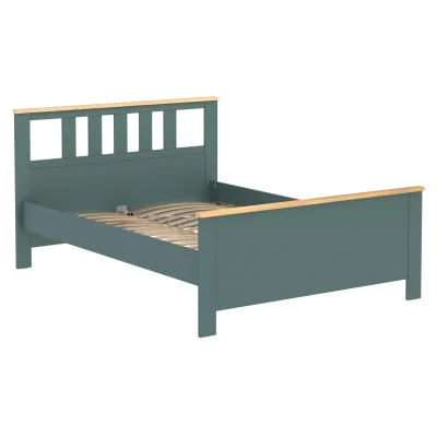 Спальня Сага, ясень + темно-бирюзовый. Комплект №3_7