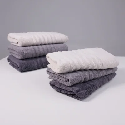 Полотенце махровое ZEROTWIST, 50*90см, серый, Е2022-260_8