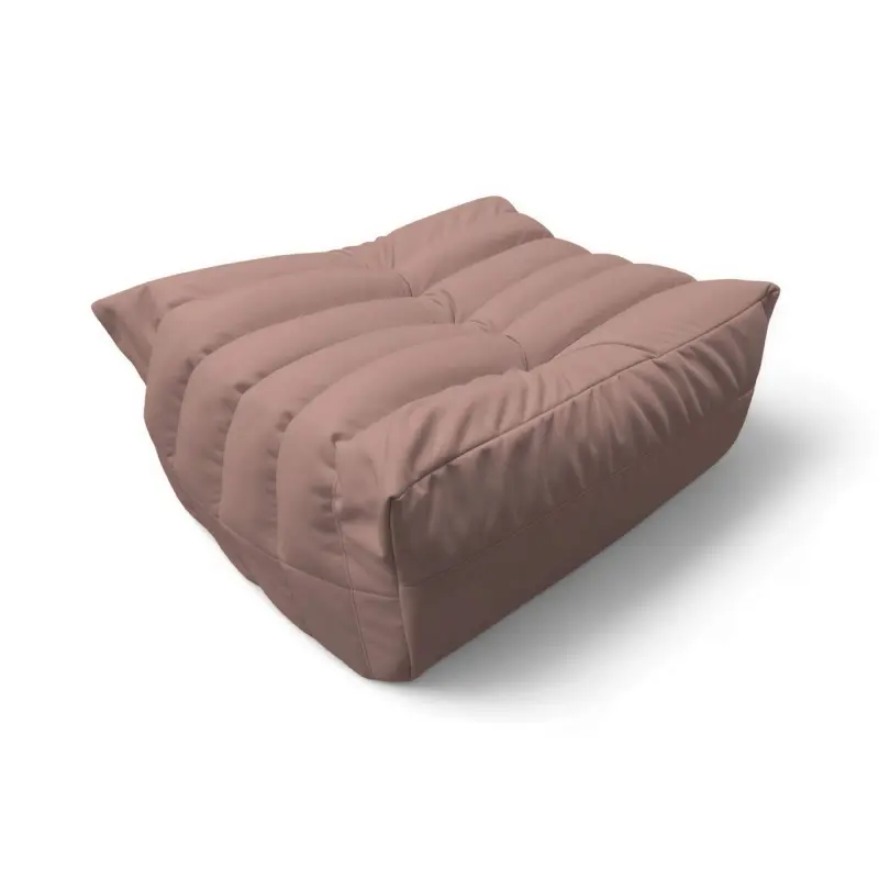 Бескаркасное кресло-пуф Француз BeanBag 90*45 / микровелюр, Фламинго фотография