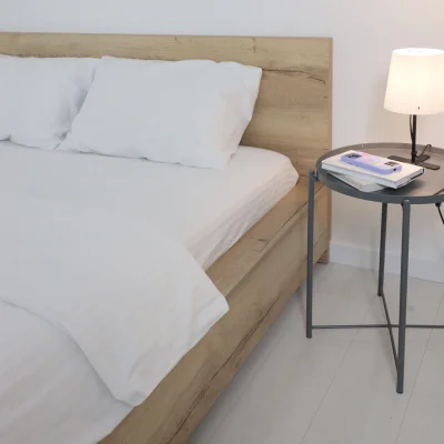 Простыня 150*215см Белый,  премиум сатин-страйп_9