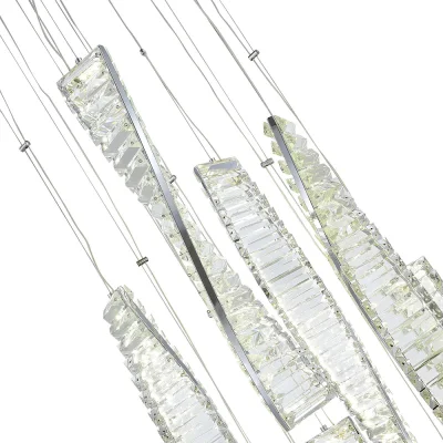 Светильник подвесной ST-Luce Хром/Прозрачный LED 1*99W 4000K ELICA_4