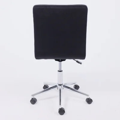 Кресло Роза квадрат, Velutto 34 черный/хром_13