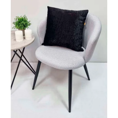 Подушка декоративная МАТЕХ MOS 35*35*10. Цвет черный, арт. 45-298_2