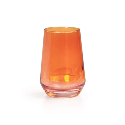 Бокал-хайбол EMBER DUSK, янтарный фотография