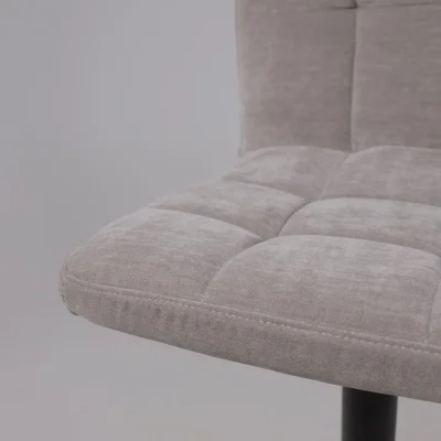 Стул барный LOGOS, серый шенилл Ote Canna 452/черный_15