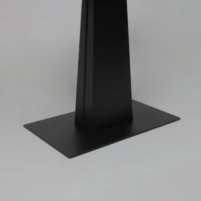 Стол AV 2119, МДФ+керамика, раздвижной 1200 (1800)*800 натуральный, глянцевый GOLD JADE/черный_16