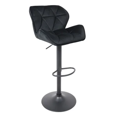 Кресло BERLIN, черный велюр HCJ-50/черный фотография