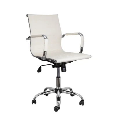 Кресло поворотное EMMANUEL, NEW, кремовый фотография