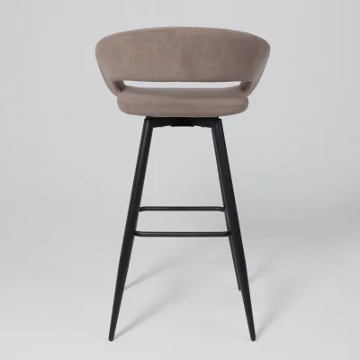 Стул барный BARNY-R 900, b05 LATTE LUX\черный_5