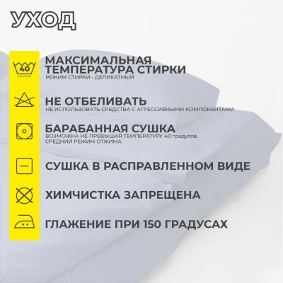 Простыня 200*220см Синий(перкаль 6793-17)_3