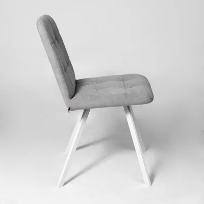 Стул ROMMY, b20 SILVER LUX\белый_6