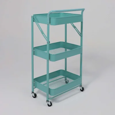 Этажерка NIKA, голубая (бирюзовый)_6