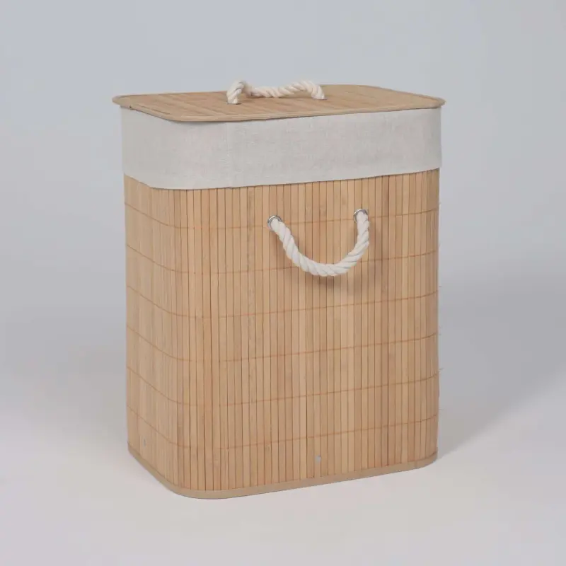 Корзина BAMBOO DUO, прямоугольная, светлый, 40*30*50см_preview_2