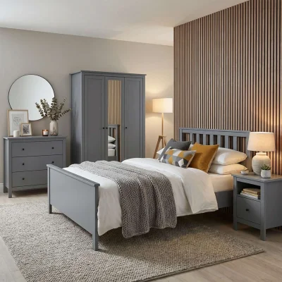 Спальня Сага, серый. Комплект №1_2