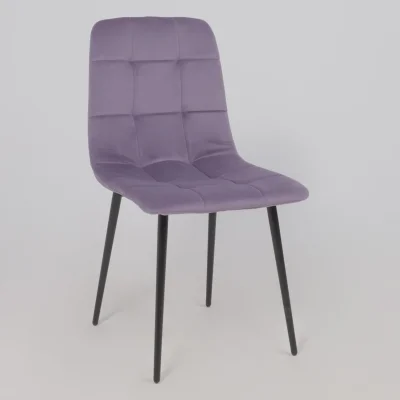 Стул AV 406-N, сливовый бархат Confetti plum/черный_10