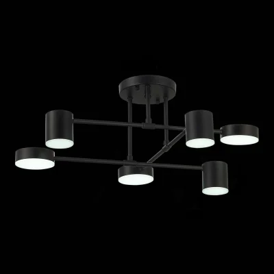 Светильник потолочный Черный/Черный LED 6*7W 4000K NOBEL_19