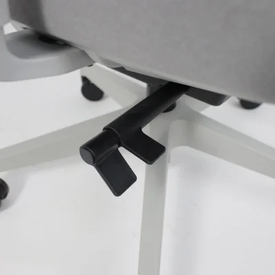 Кресло поворотное FENIX, серая сетка + ткань/серый полиамид_14