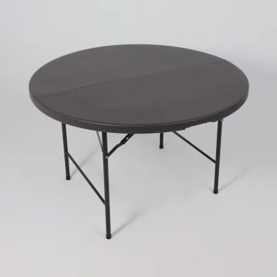 Стол складной Table AKS тип 9, темно-серый (D122х74)_4