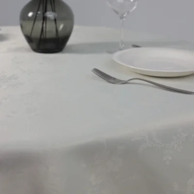 Скатерть, 180*145см, лютики 2660, сливочный 11-0510_6