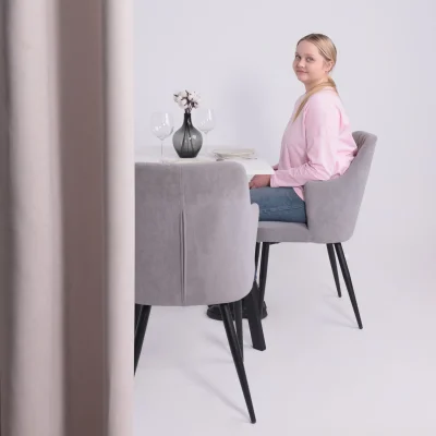 Стол SOLO 102*67, Белый структурный/черный_2