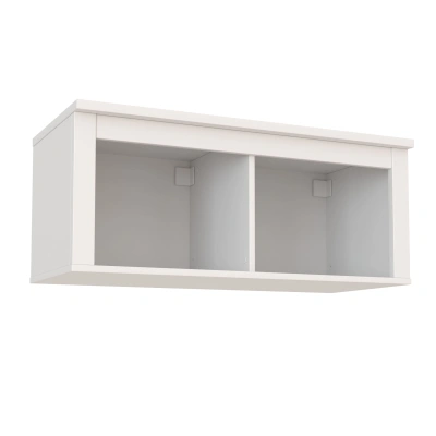 Полка навесная САГА 2 секции, белая (2.08.17.140.1 RU) фотография