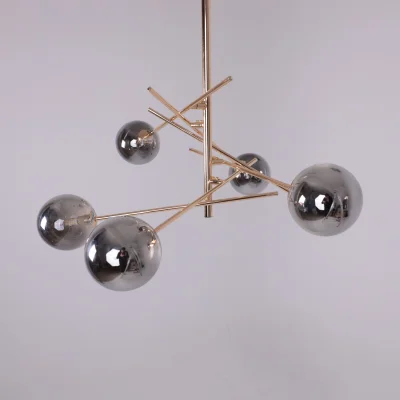 Светильник BUBBLE, потолочный, 6*G9, дымчатый_4