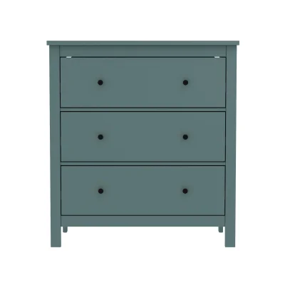 Комод САГА 3 ящика, темно-бирюзовый (2.08.02.020.6 RU)_3