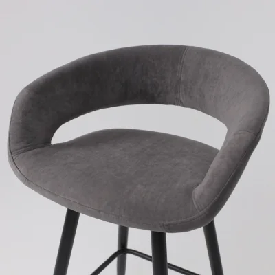 Стул барный BARNY-R 900, b28 ANTRACITE LUX\черный_9