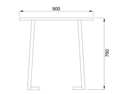 Стол GOLDIE, d900*760, (Мрамор/золотой)_7