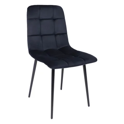 Стул AV 406-N, черный бархат H-75/черный фотография