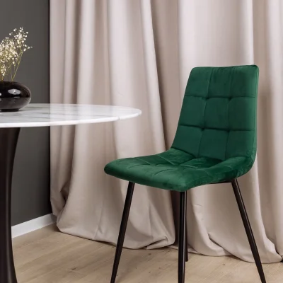 Стул DALLAS, зеленый велюр 78/черный_5