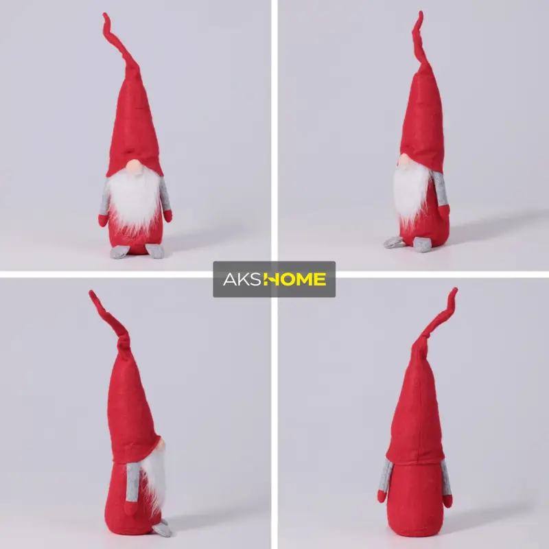 Интерьерное украшение "Гном", 40см, красный (RY-127)_preview_3