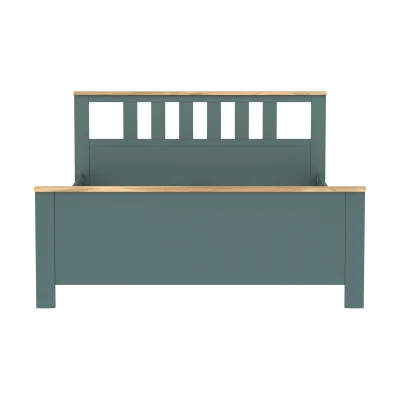 Спальня Сага, ясень + темно-бирюзовый. Комплект №5_3