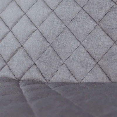 Стул барный LEROS, (серый велюр HLR-21/черный)_11