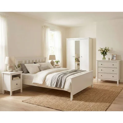 Спальня Сага, белый. Комплект №2_3