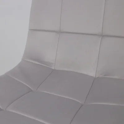 Стул AV 406-N, светло-серый бархат H-09/черный_19