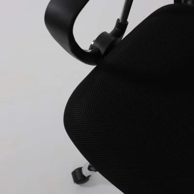 Кресло поворотное ALLISON, экокожа/сетка, черный+сетка-чёрный_11