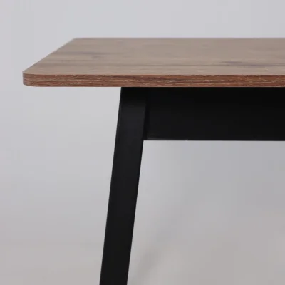 Стол TIRK RADIAL-94, раздвижной 94(126)х64, Дуб Веллингтон/Чёрный_11