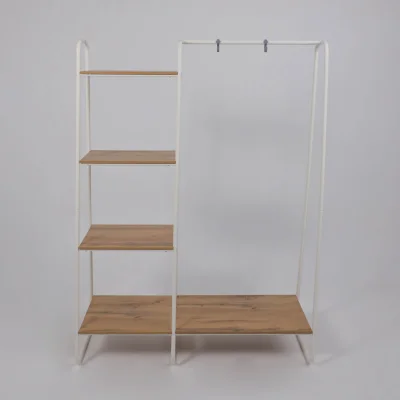 Гардеробная система с полками СКАНДИНАВИЯ 1, белый_8