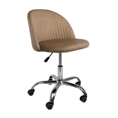 Кресло поворотное SIRENA, велюр/бежевый_1