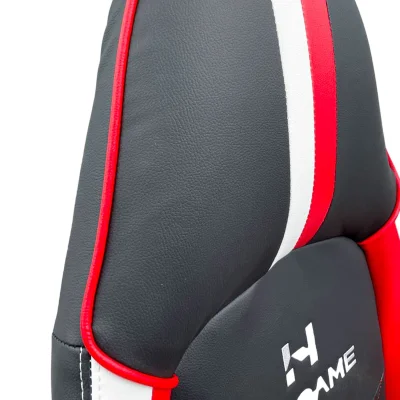 Кресло поворотное BOLID, ECO, черный/белый/красный_11